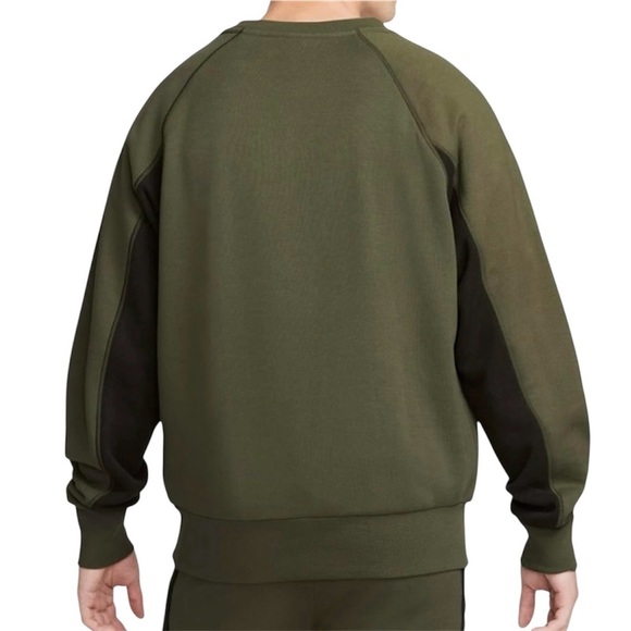 Men's Nike Air French Terry Crew Neck Sweatshirt Size M - Picture 3 of 10